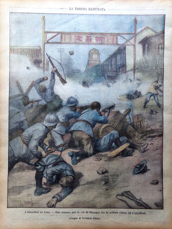 La Tribuna Illustrata 14 Giugno 1925 Shangai Harakiri Regno di …
