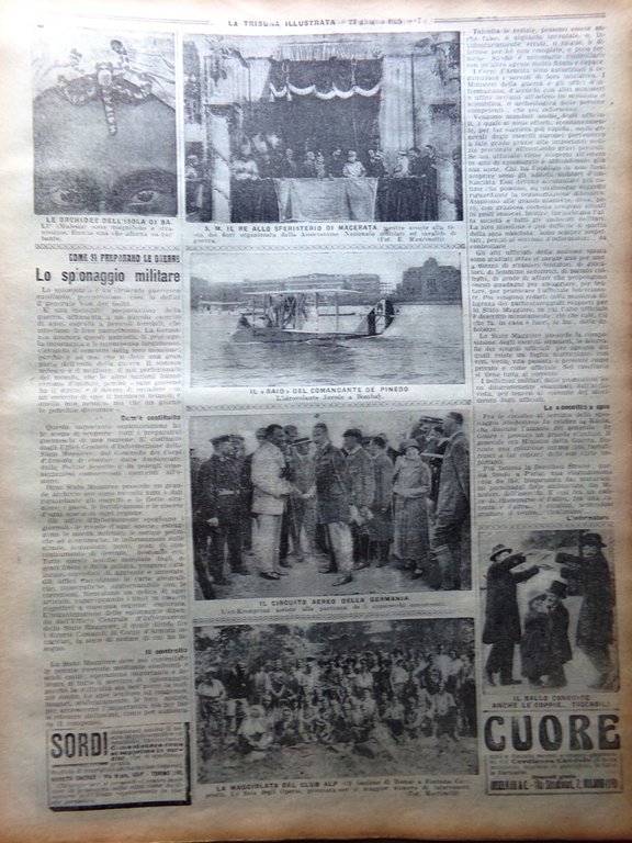 La Tribuna Illustrata 14 Giugno 1925 Shangai Harakiri Regno di …