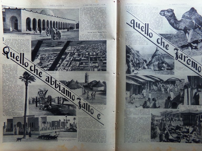 La Tribuna Illustrata 14 Giugno 1936 Imperi Coloniali Graziani Davanzati …