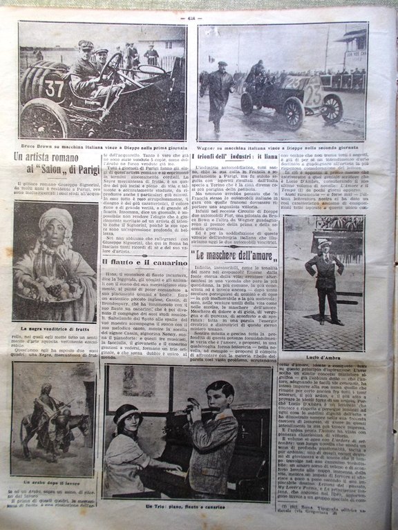 La Tribuna Illustrata 14 Luglio 1912 Schwaben Aeron Hussard Marinelli …