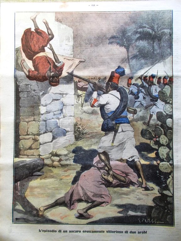 La Tribuna Illustrata 14 Luglio 1912 Schwaben Aeron Hussard Marinelli …