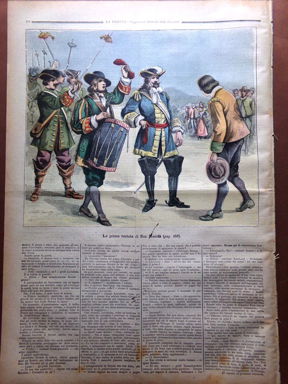 La Tribuna Illustrata 14 Maggio 1893 Panorama Pompei Duca York …