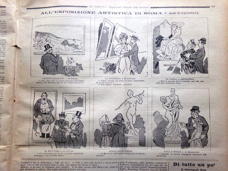 La Tribuna Illustrata 14 Maggio 1893 Panorama Pompei Duca York …