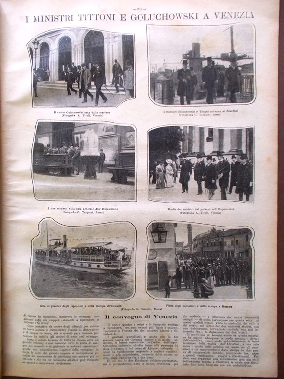 La Tribuna Illustrata 14 Maggio 1905 Tittoni Goluchowski Cosacchi Tabacco …