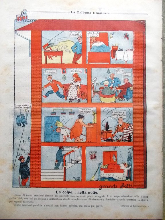 La Tribuna Illustrata 14 Marzo 1920 Gorilla Camerun Albania Valzer …