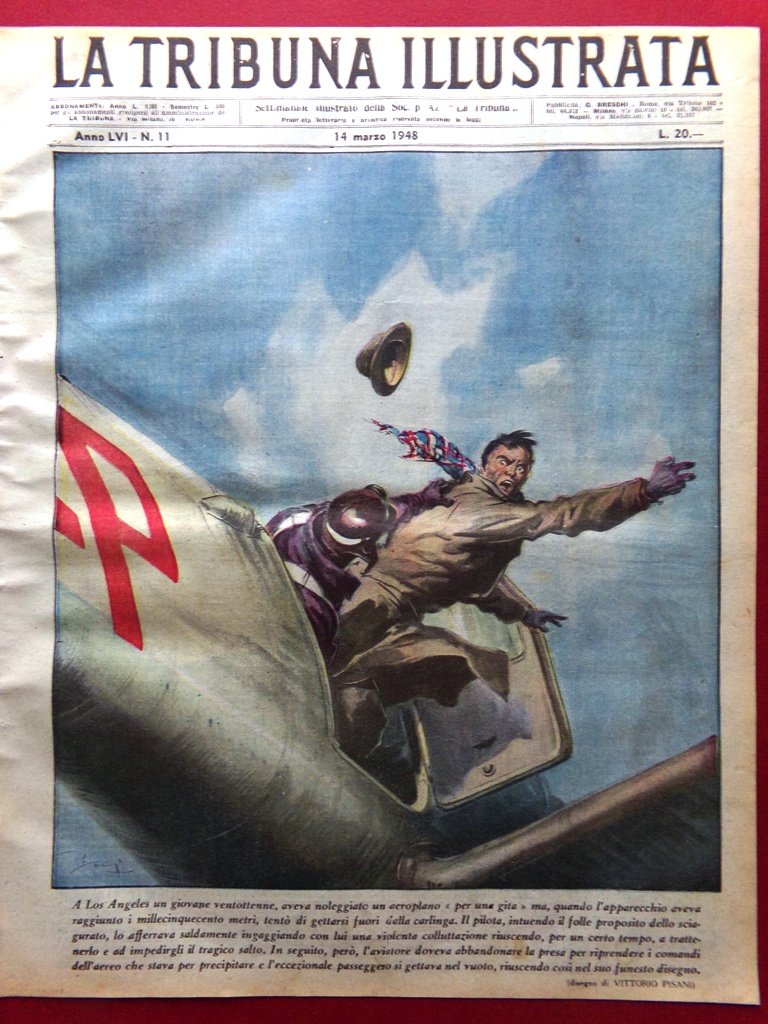 La Tribuna Illustrata 14 Marzo 1948 Elezioni Contrabbando Ava Gardner … | Immagine principale