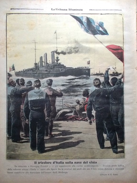 La Tribuna Illustrata 14 Novembre 1920 Vittoria Roma Tigre Alloggi …