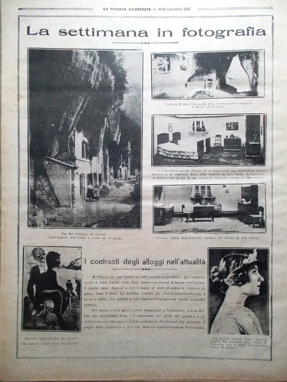 La Tribuna Illustrata 14 Novembre 1920 Vittoria Roma Tigre Alloggi …