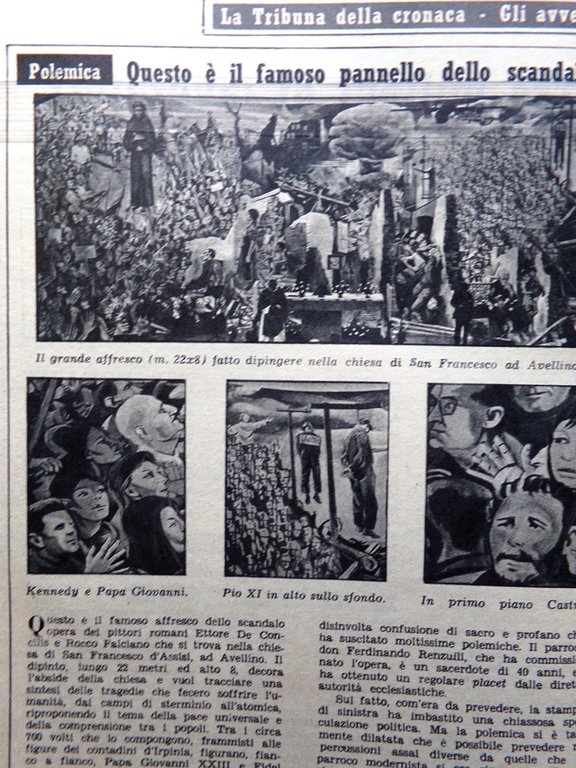La Tribuna Illustrata 14 Novembre 1965 Ripa Bergman Divorzio Longobardi …