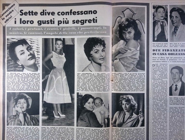 La Tribuna Illustrata 14 Ottobre 1956 Fatima Bridge Carver Teatro …