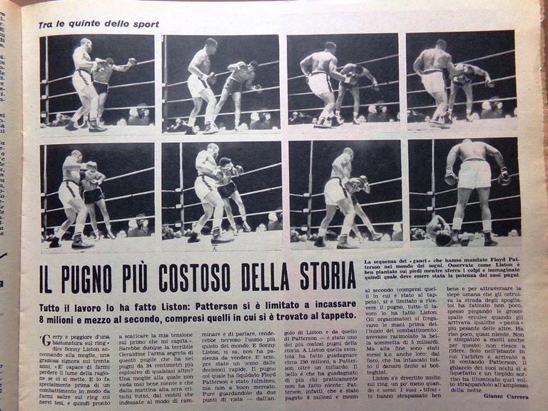 La Tribuna Illustrata 14 Ottobre 1962 Concilio Scomparsi Berlin Reynolds …