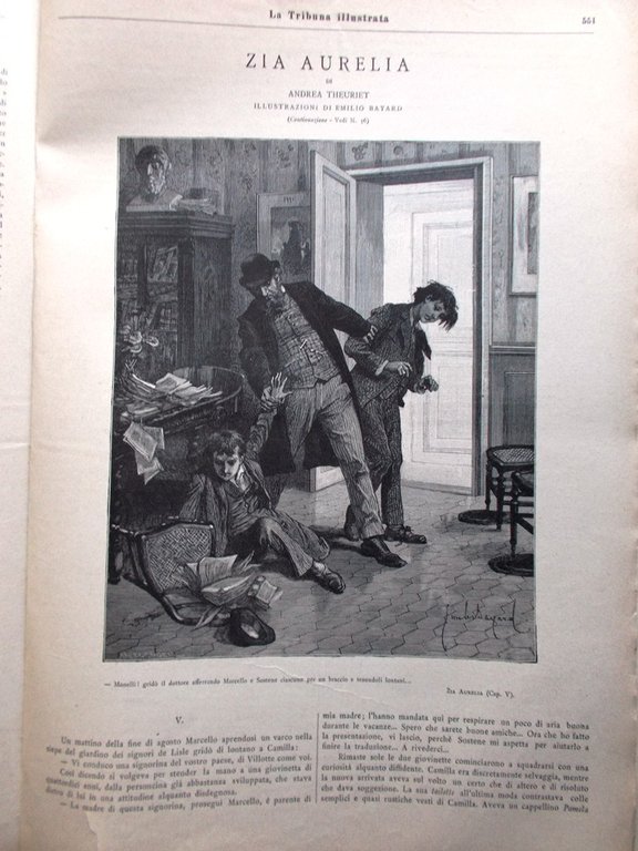 La Tribuna Illustrata 14 Settembre 1890 Vedute Perugia Tadolini Gautier …