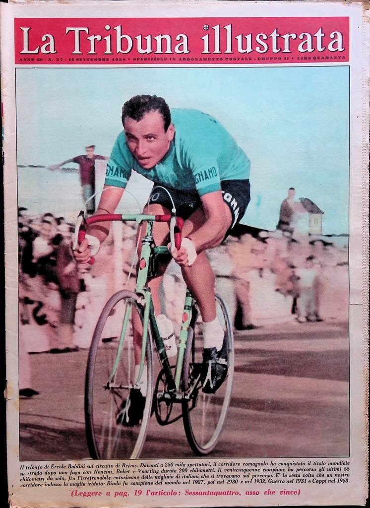 La Tribuna Illustrata 14 Settembre 1958 Baldini Nautilus Charles Ponzi …