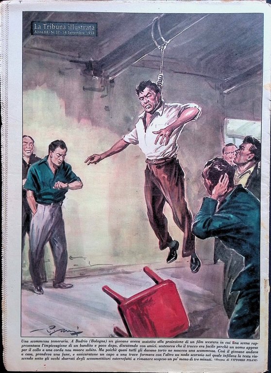 La Tribuna Illustrata 14 Settembre 1958 Baldini Nautilus Charles Ponzi …