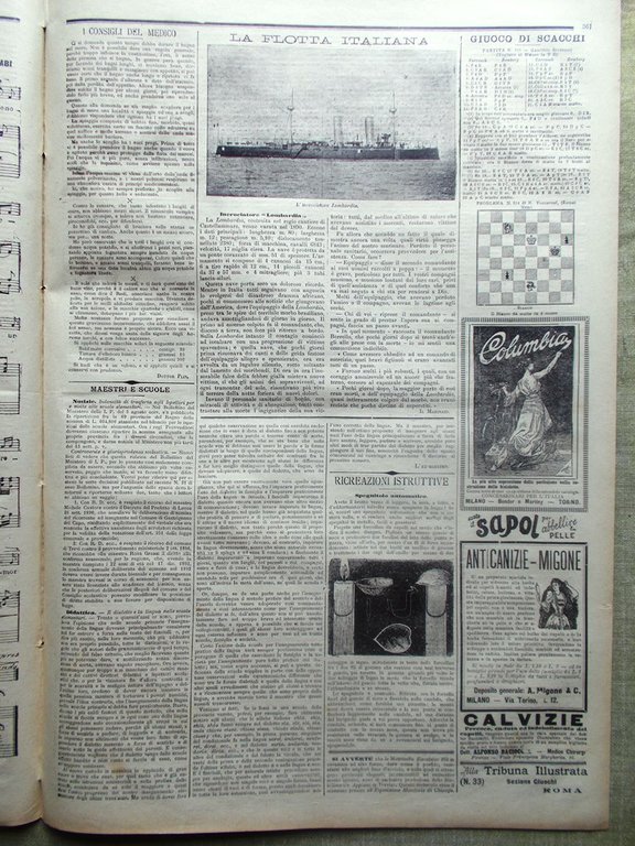 La Tribuna Illustrata 15 Agosto 1897 Canovas Del Castillo Lombardia …