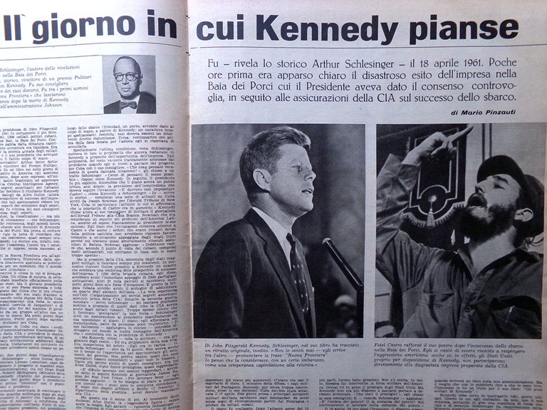 La Tribuna Illustrata 15 Agosto 1965 Fotografia Dante Kennedy Dreiser …