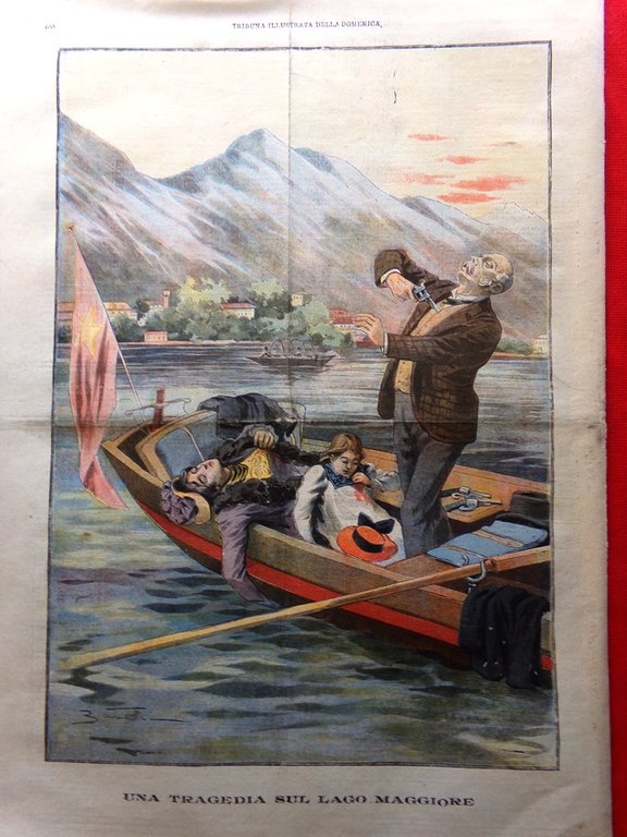 La Tribuna Illustrata 15 Dicembre 1901 Jolanda Savoia Sordomuti Carità …