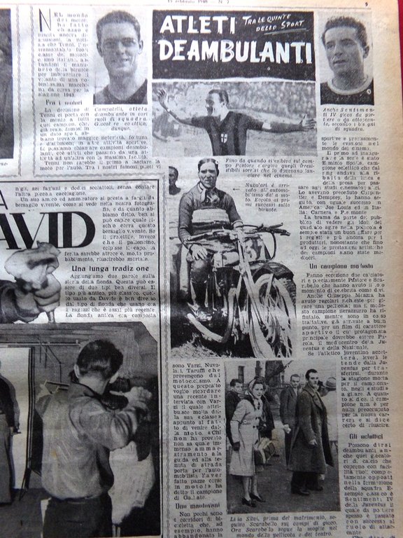 La Tribuna Illustrata 15 Febbraio 1948 Funerali Gandhi Delitto Fionda … | Immagine Gallery 2