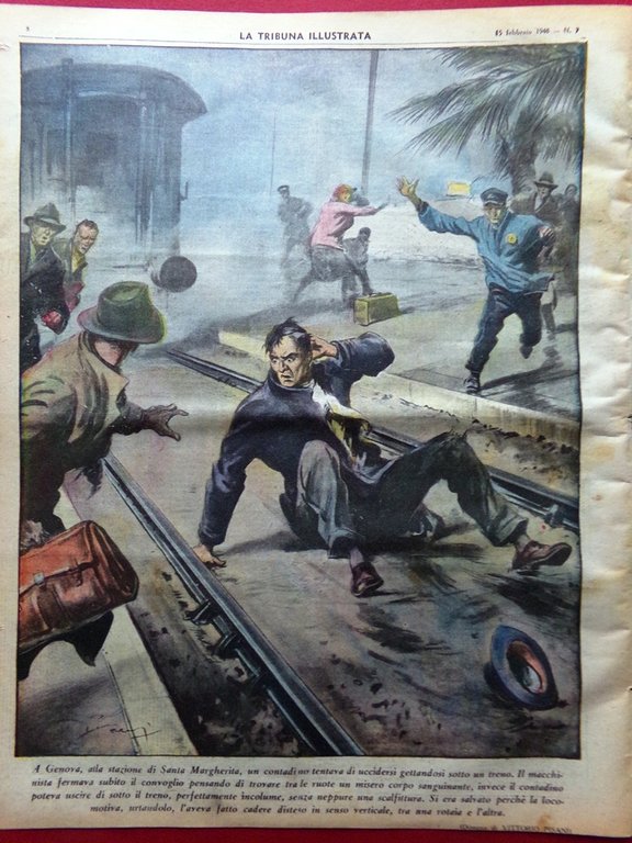 La Tribuna Illustrata 15 Febbraio 1948 Funerali Gandhi Delitto Fionda … | Immagine Gallery 3