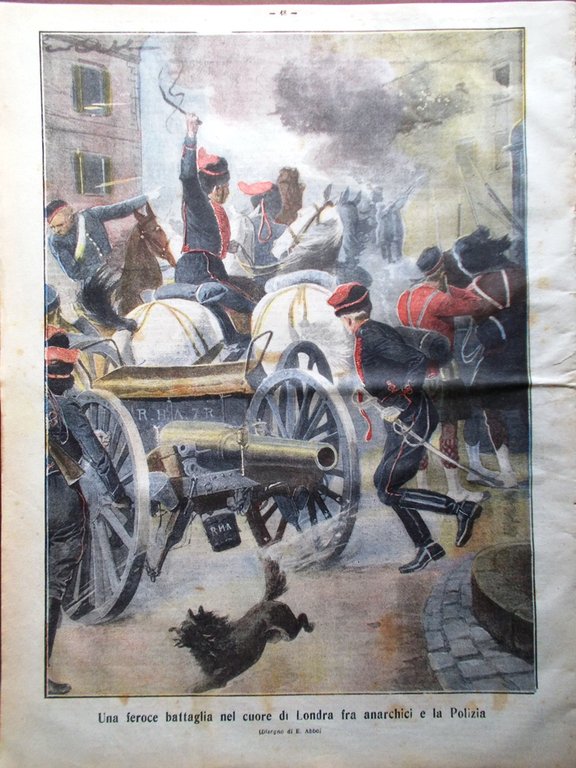 La Tribuna Illustrata 15 Gennaio 1911 Campanile Pisa Napoli Bosco …