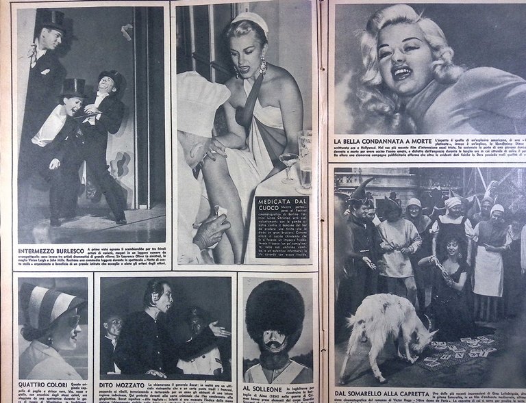 La Tribuna Illustrata 15 Luglio 1956 Bongiorno Christian Dors Fangio …