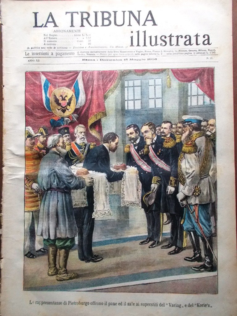 La Tribuna Illustrata 15 Maggio 1904 Franz Von Lenbach Rivista …