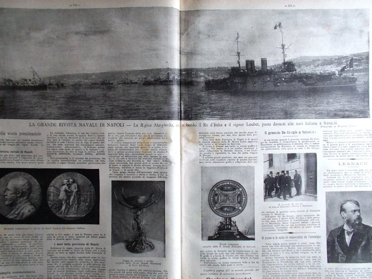 La Tribuna Illustrata 15 Maggio 1904 Franz Von Lenbach Rivista …