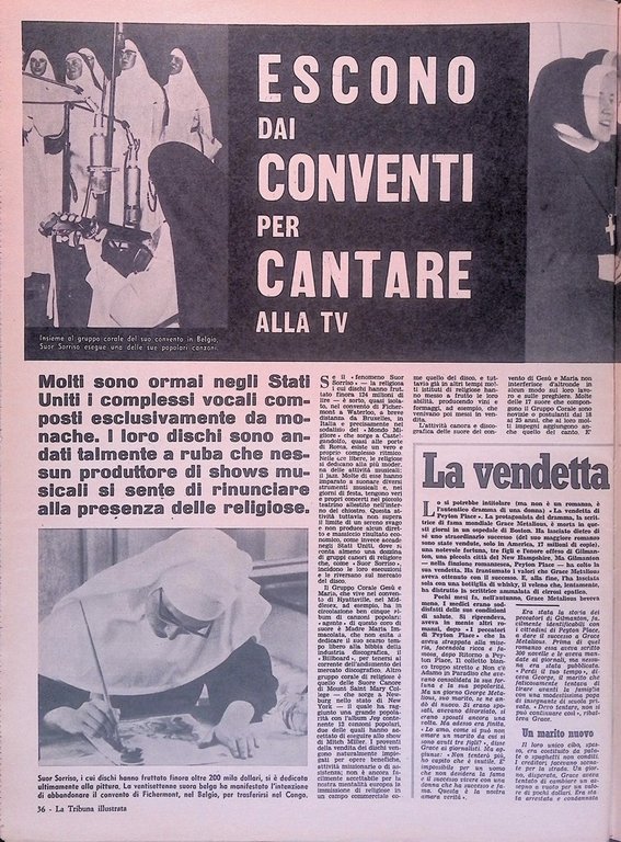 La Tribuna Illustrata 15 Marzo 1964 Janet Leigh Samoilova Vugee …