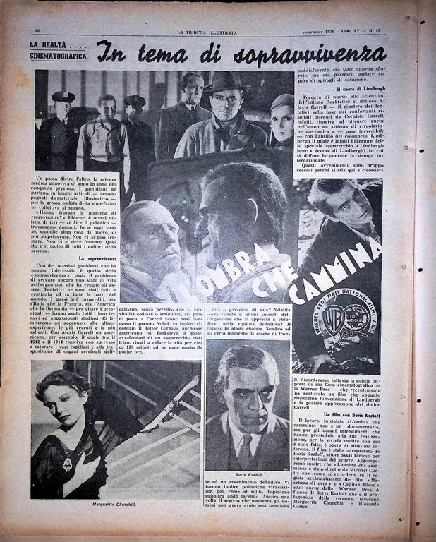 La Tribuna Illustrata 15 Novembre 1936 Duce Milano Madrid Rexisti …