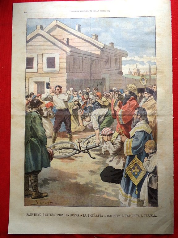 La Tribuna Illustrata 15 Settembre 1901 Assassinio William McKinley Tarjala …