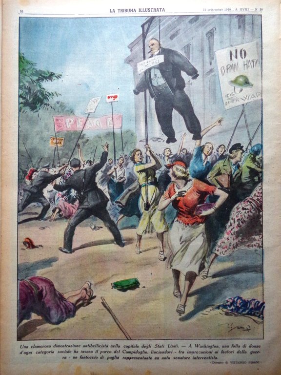 La Tribuna Illustrata 15 Settembre 1940 WW2 Stuka Bastone Maresciallo …
