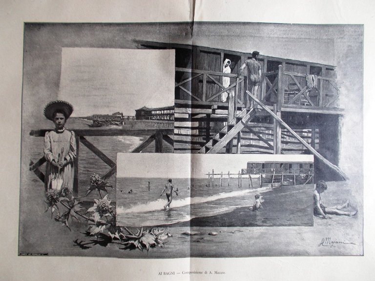 La Tribuna Illustrata 16 Agosto 1891 Augusto Vitu Mondovì Lapide …