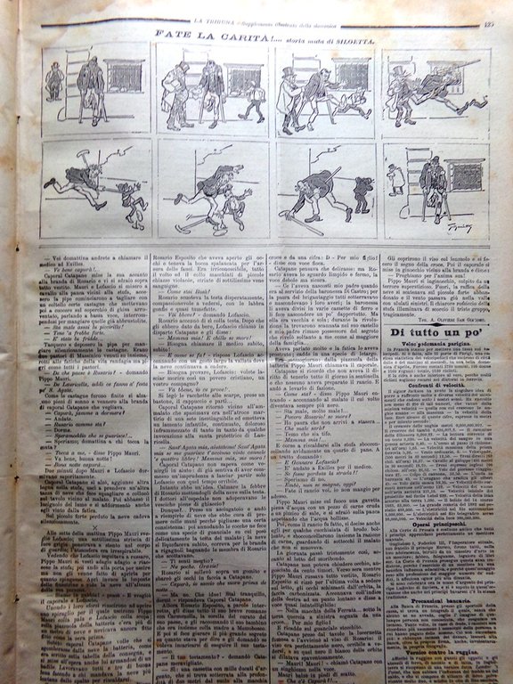 La Tribuna Illustrata 16 Aprile 1893 Guglielmo Augusta Vittoria Monumento …