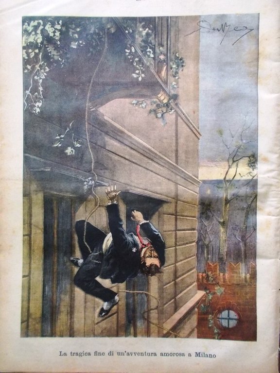 La Tribuna Illustrata 16 Aprile 1905 Apertura Sempione Hohenstein Teatro …