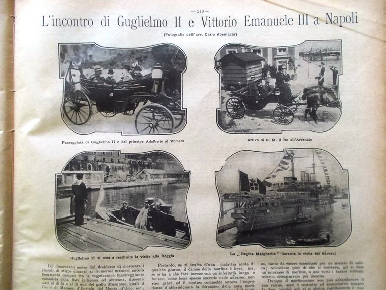 La Tribuna Illustrata 16 Aprile 1905 Apertura Sempione Hohenstein Teatro …