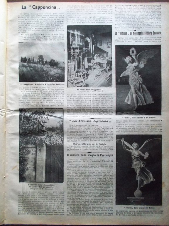 La Tribuna Illustrata 16 Aprile 1911 Principi Germania McVey Capponcina …