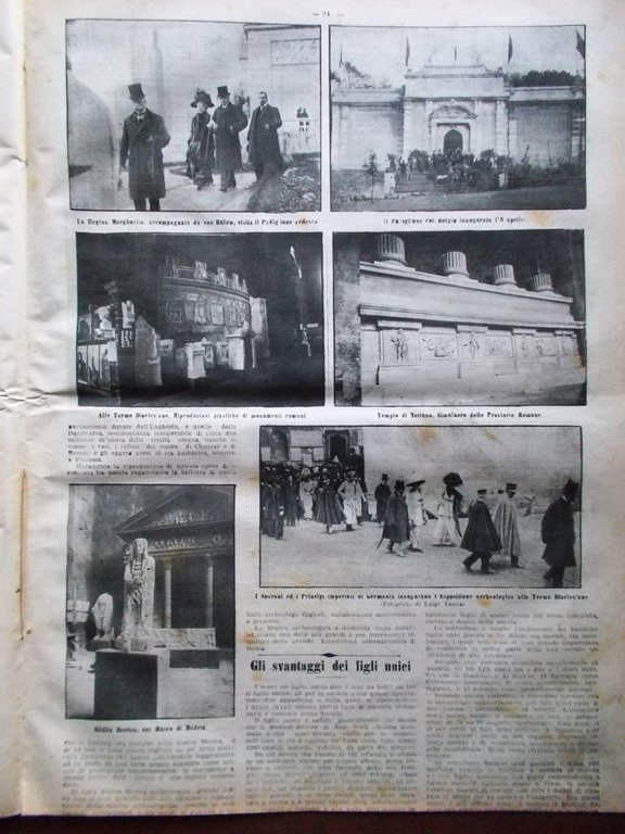La Tribuna Illustrata 16 Aprile 1911 Principi Germania McVey Capponcina …