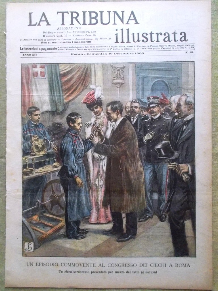 La Tribuna Illustrata 16 Dicembre 1906 Nobel Moissan Annen Lapponi …