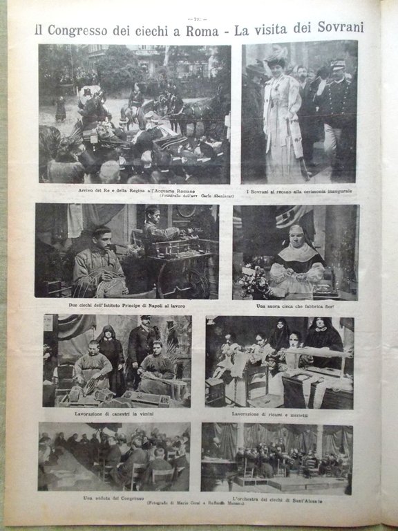 La Tribuna Illustrata 16 Dicembre 1906 Nobel Moissan Annen Lapponi …