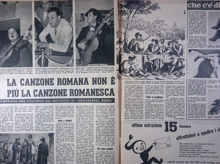 La Tribuna Illustrata 16 Dicembre 1956 Rivolta Ungheria Laneri Aumento …