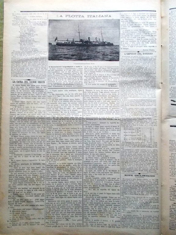 La Tribuna Illustrata 16 Gennaio 1898 Affare Dreyfus Sovrani Ciclismo …