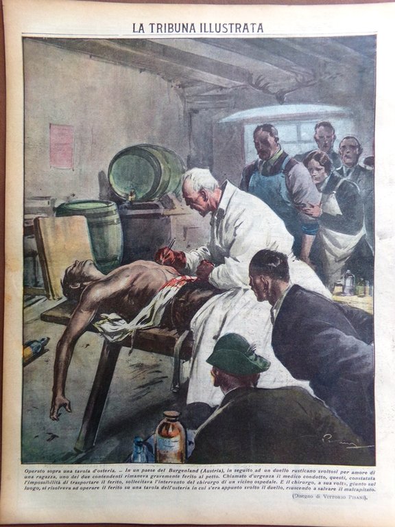 La Tribuna Illustrata 16 Giugno 1935 Castiglioni Nuvolari Isola d'Ischia …