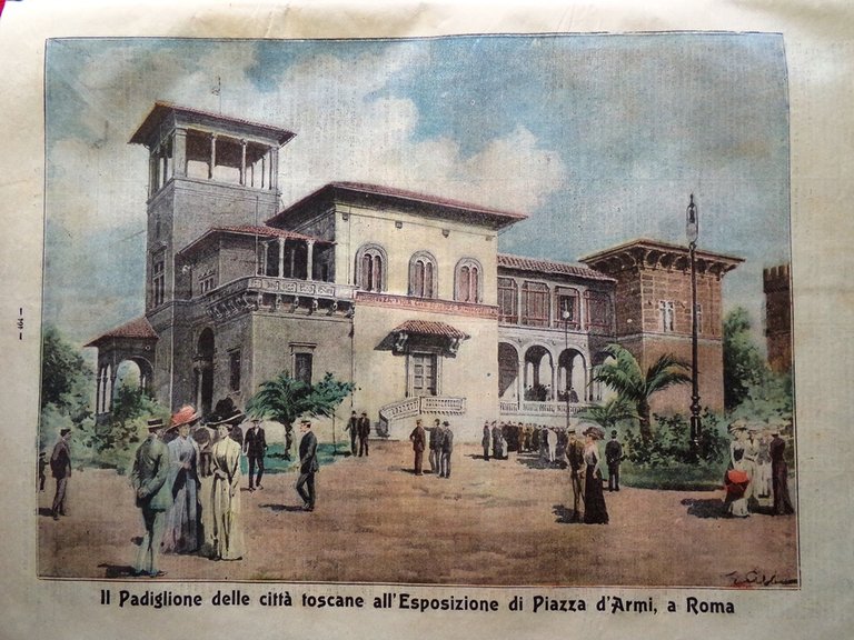 La Tribuna Illustrata 16 Luglio 1911 Maria Pia Savoia Certosa …