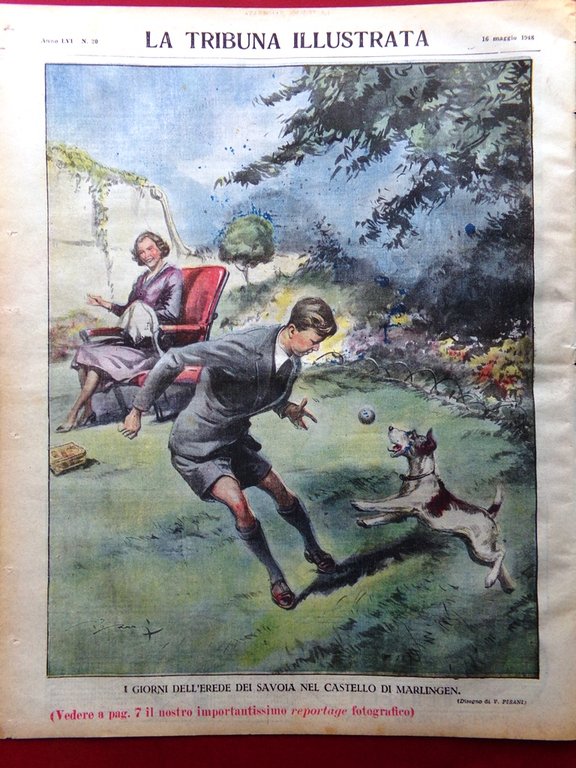 La Tribuna Illustrata 16 Maggio 1948 Clara Petacci Duce Benedetti … | Immagine Gallery 3