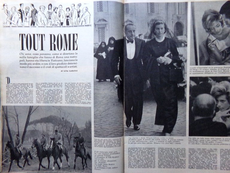 La Tribuna Illustrata 16 Maggio 1965 Nobile Del Monaco Pittori …