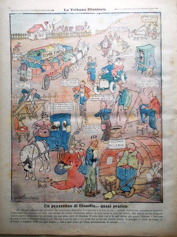 La Tribuna Illustrata 16 Novembre 1919 Alpino Trento Sconfitta Germania …