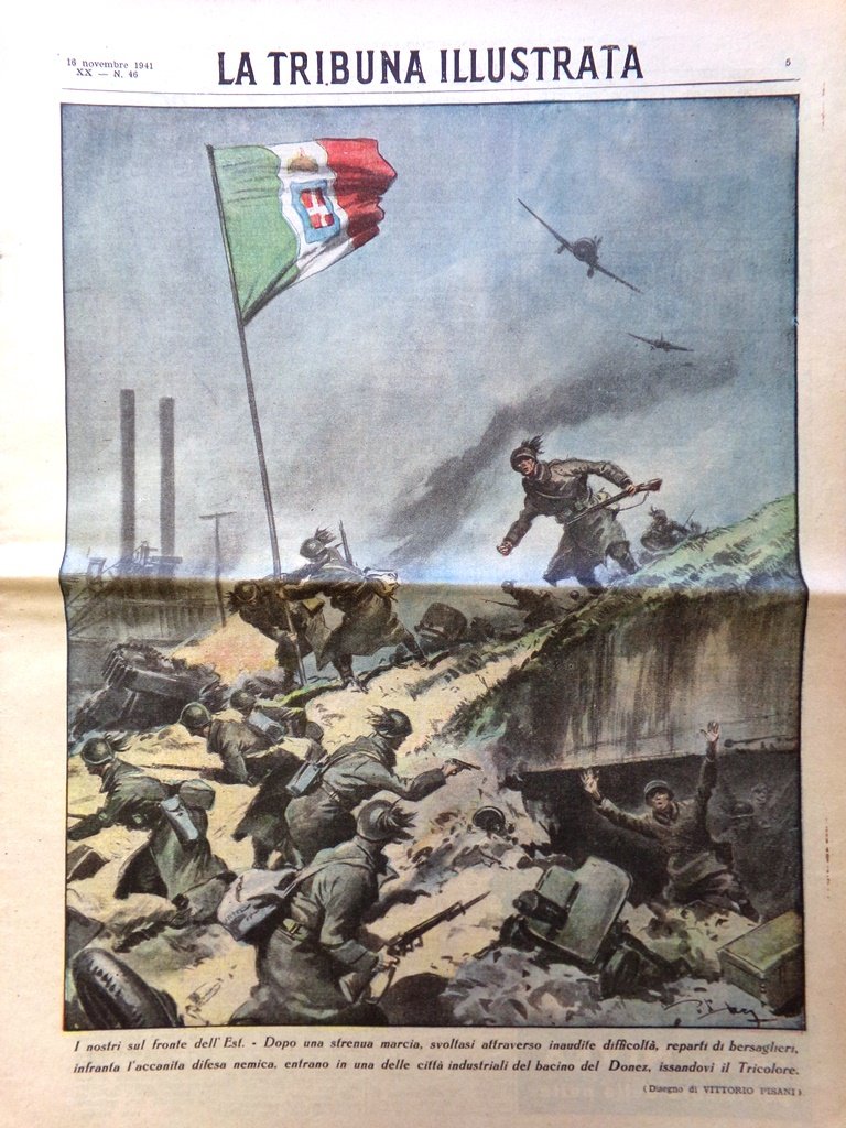 La Tribuna Illustrata 16 Novembre 1941 WW2 Konoe Giappone Ucraina …