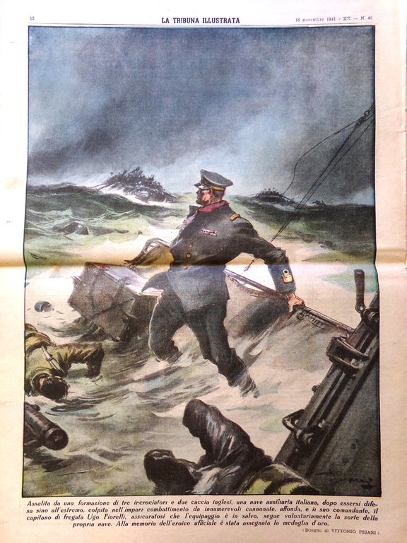 La Tribuna Illustrata 16 Novembre 1941 WW2 Konoe Giappone Ucraina …