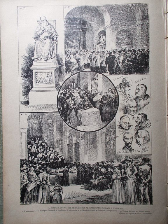 La Tribuna Illustrata 16 Ottobre 1892 Paesi Nilo Alfred Tennyson …