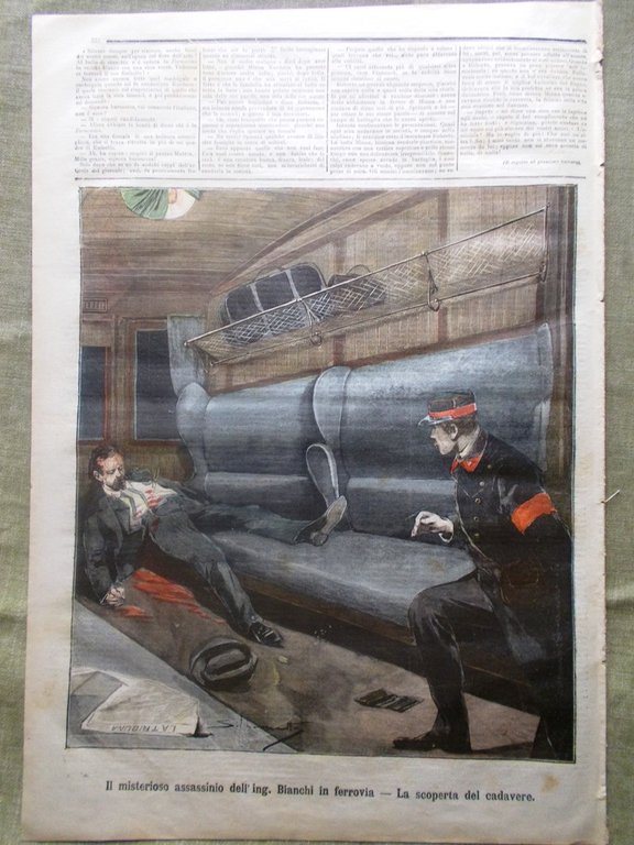 La Tribuna Illustrata 16 Ottobre 1898 Augusto Bianchi Imperatore Cina …